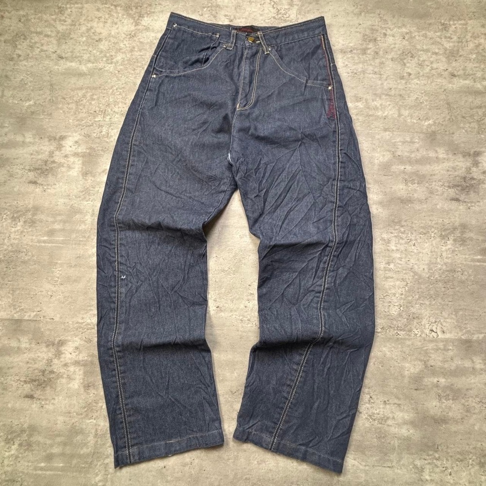 Levi's Engineered Twisted Leg Loose Jeans Womens 26 Blue Vintage 90s Japanese
